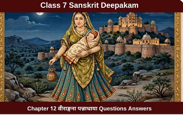 NCERT Solutions Class 7 Sanskrit Deepakam Chapter 12 question Answers